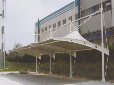 膜結(jié)構(gòu)汽車(chē)棚